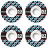 Consolidated Wheels Cracked Cube 53mm 99A - Set Of 4