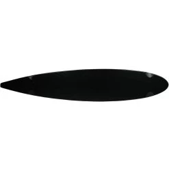 Longboard Moose Longboard Deck 9" X 47" Pintail BLACK