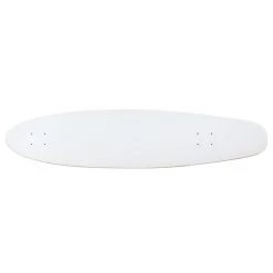 Moose Longboard Deck 9" X 40" Kicktail White