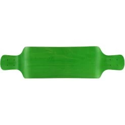 Longboard Moose Drop Down Deck 9.4" X 38" Stained Green