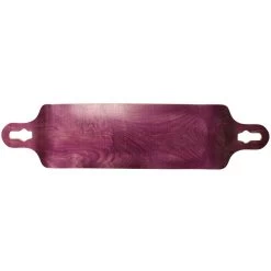 Longboard Moose Drop Down/Through Deck 9.75" X 41" Stained Purple