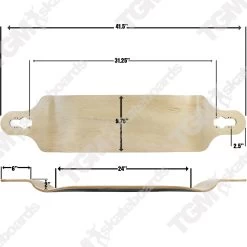 Moose Longboard 9.75" X 41.25" Double Drop (Down/Through) Purple (All Parts Included) 9 Moose Longboard 9.75" X 41.25" Double Drop (Down/Through) Purple (All Parts Included) -Powell Peralta Store D129 TEMPLATE 84534.1614722643