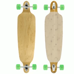 Moose Double Drop 9.75" X 39.75" Longboard Baked Bamboo Complete