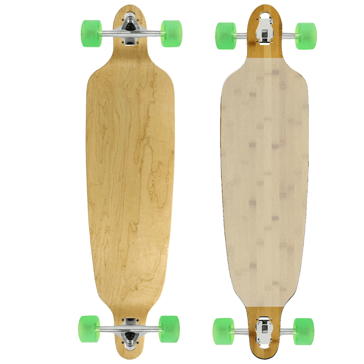 Moose Double Drop 9.75" X 39.75" Longboard Baked Bamboo Complete 1 Moose Double Drop 9.75" X 39.75" Longboard Baked Bamboo Complete