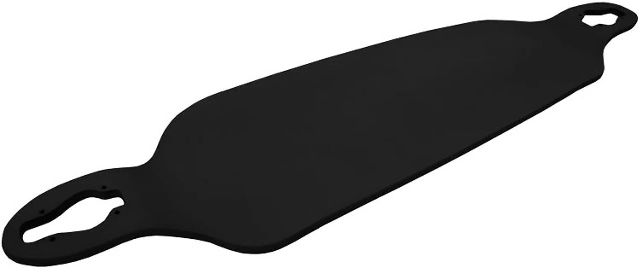 Longboard Moose Drop Down/Through Deck 9.75" X 39.75" Dipped Black 1 Longboard Moose Drop Down/Through Deck 9.75" X 39.75" Dipped Black