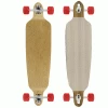 Moose Double Drop 9.75" X 39.75" Longboard Zebra Bamboo Complete