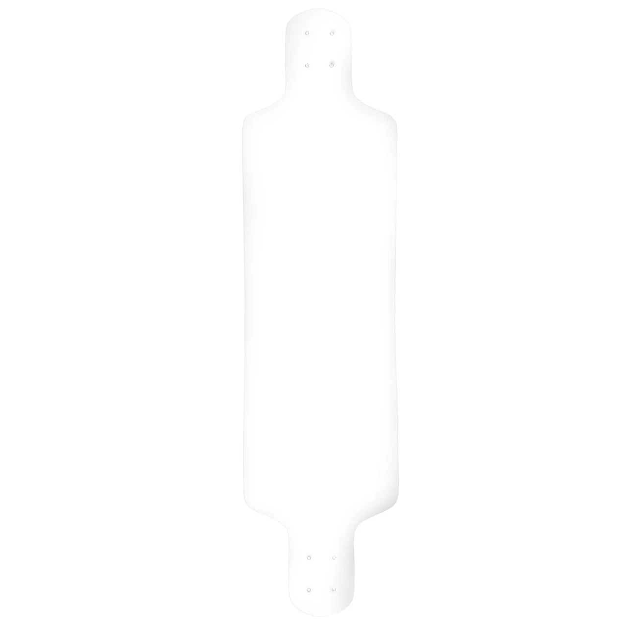 Moose Longboard Deck 10" X 39.8" Drop Down White 1 Moose Longboard Deck 10" X 39.8" Drop Down White