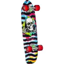 Powell Peralta Skateboard Complete Cruiser Sidewalk Surfer Tie Dye Ripper 7.75" X 27.2"