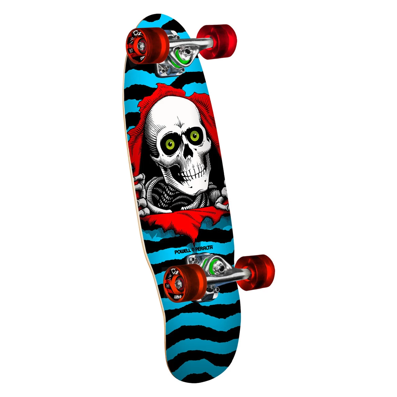 Powell Peralta Micro Mini Ripper Cruiser Blue 7.5" X 24" 1 Powell Peralta Micro Mini Ripper Cruiser Blue 7.5" X 24"