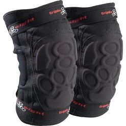 Triple 8 Knee Pads ExoSkin Black Small