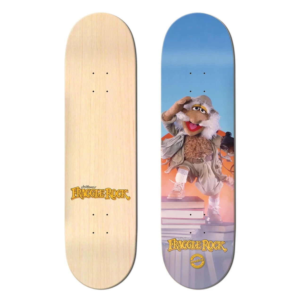 Madrid Deck Jim Henson Fraggle Rock Traveling Matt 8.0" 1 Madrid Deck Jim Henson Fraggle Rock Traveling Matt 8.0"