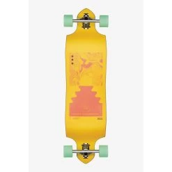 Globe Longboard Complete Geminon Micro Drop Through Tidal Force/Honey 10" X 37.5"
