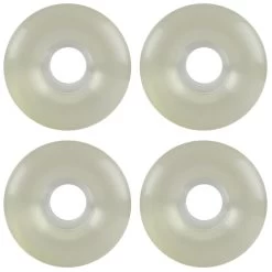 52mm CLEAR Gel Skateboard Wheels Skateboards 52mm 98A