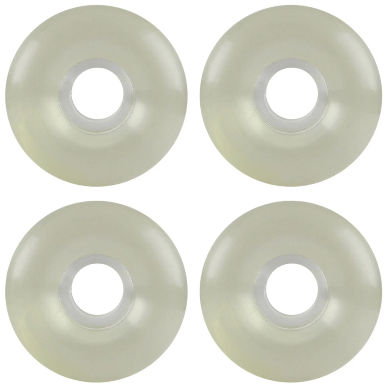 52mm CLEAR Gel Skateboard Wheels Skateboards 52mm 98A 1 52mm CLEAR Gel Skateboard Wheels Skateboards 52mm 98A