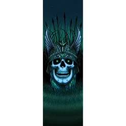 Powell Peralta Griptape Andy Anderson Skull Green 10.5" X 33"
