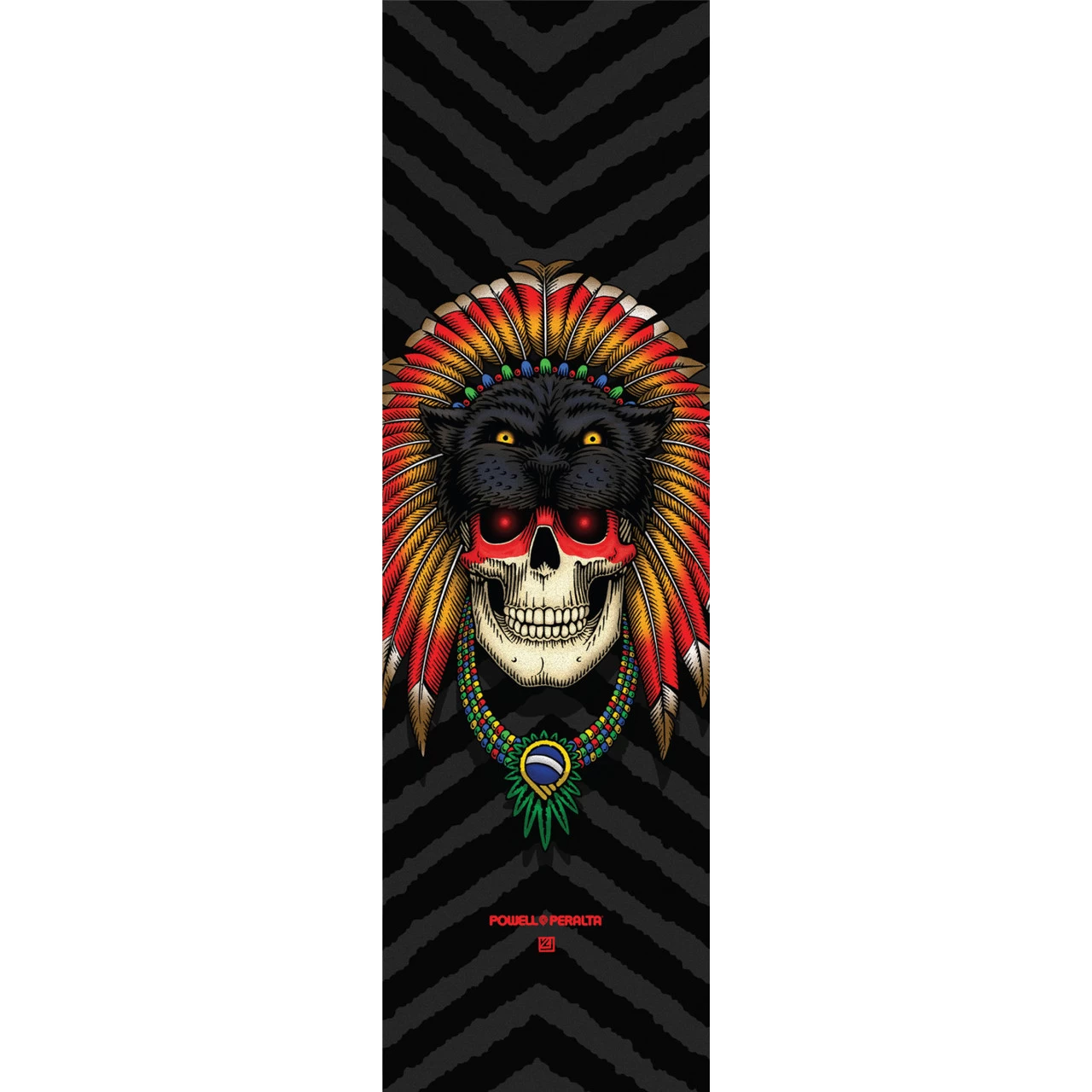Powell Peralta Griptape Hoefler Skull 9" X 33" 1 Powell Peralta Griptape Hoefler Skull 9" X 33"