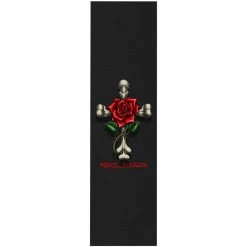 Powell Peralta Griptape Rose Cross 9" X 33" Grip Sheet
