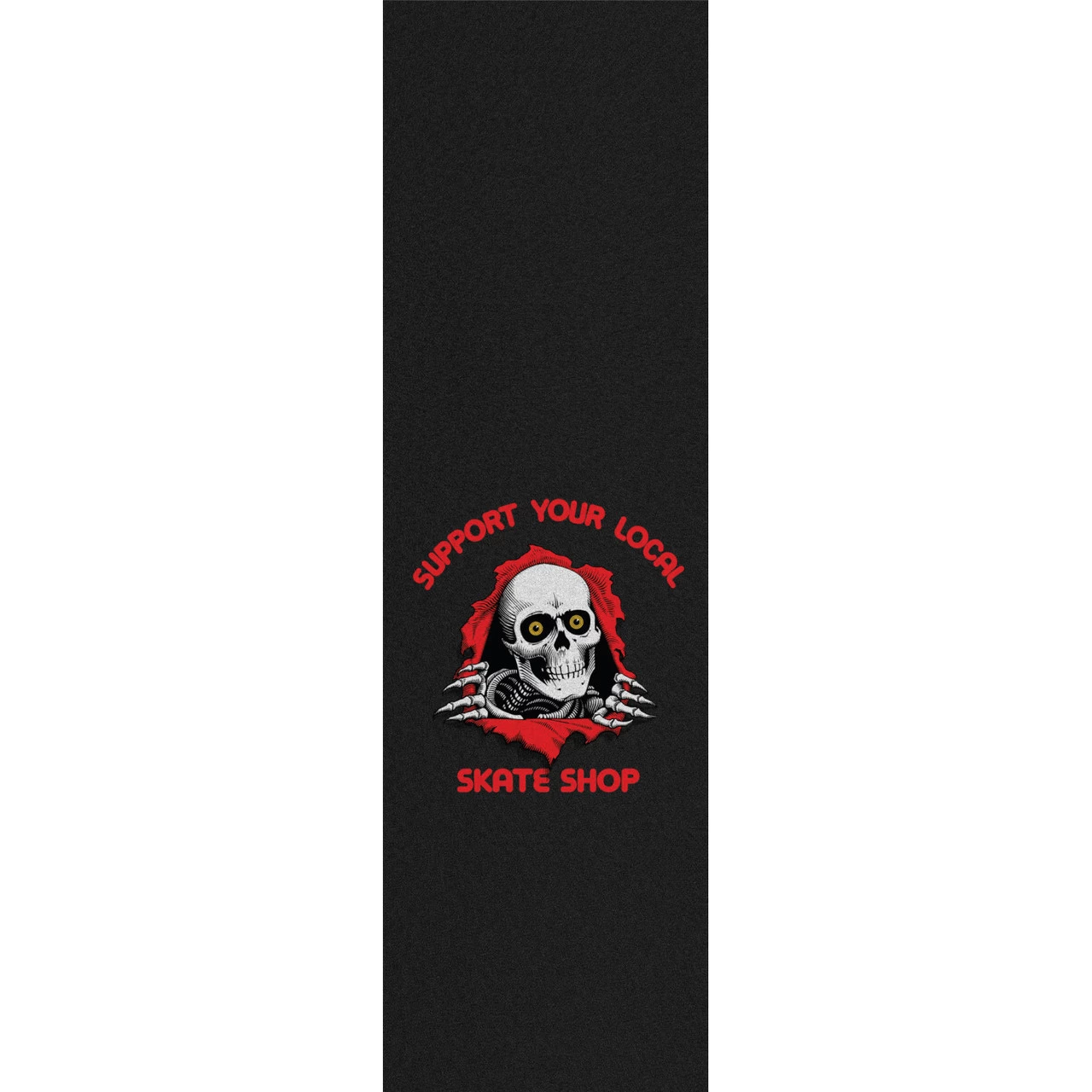 Powell Peralta Griptape Support Your Local Skateshop 9" X 33" 1 Powell Peralta Griptape Support Your Local Skateshop 9" X 33"