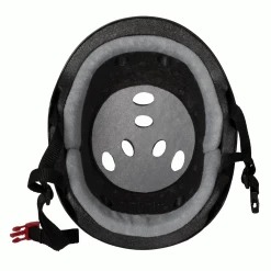 Triple 8 Skateboard Helmet Certified Sweatsaver Black/Rubber Size S/M -Powell Peralta Store HE TRPL008 BLKR 3 26367.1662751282