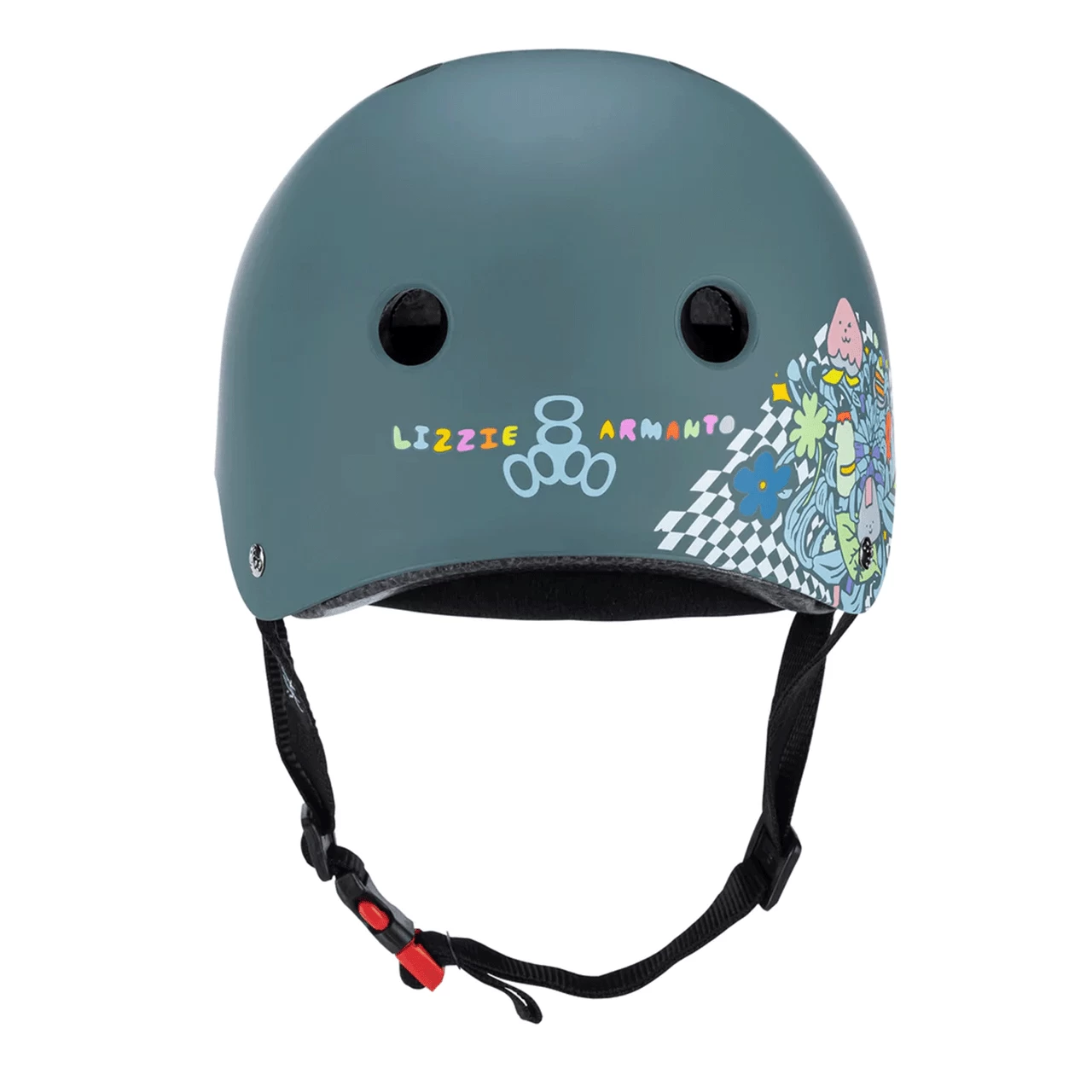 Triple 8 Skateboard Helmet Certified Sweatsaver Lizzie Armanto Size S/M 3 Triple 8 Skateboard Helmet Certified Sweatsaver Lizzie Armanto Size S/M - Image 3