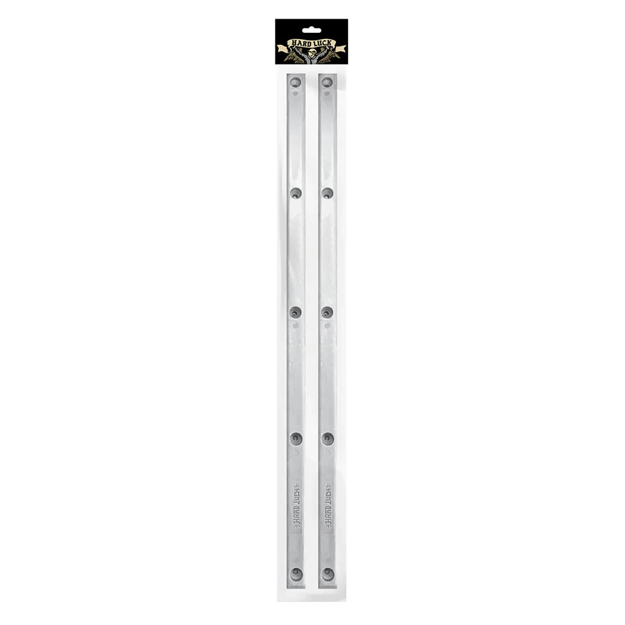 Hard Luck Skateboard Rails OG White - 14.5" 5-Hole Design 1 Hard Luck Skateboard Rails OG White - 14.5" 5-Hole Design