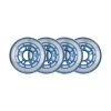 Player's Choice Roller Hockey Wheels - 5-Spoke Hub 80mm 78A Blue (4-Pack)