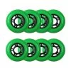 Player's Choice Outdoor Inline Skate Wheels - 72/80 HiLo 89A Green (8-Pack)