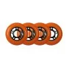Player's Choice Outdoor Inline Skate Wheels - 72mm 89A Orange (4-Pack)