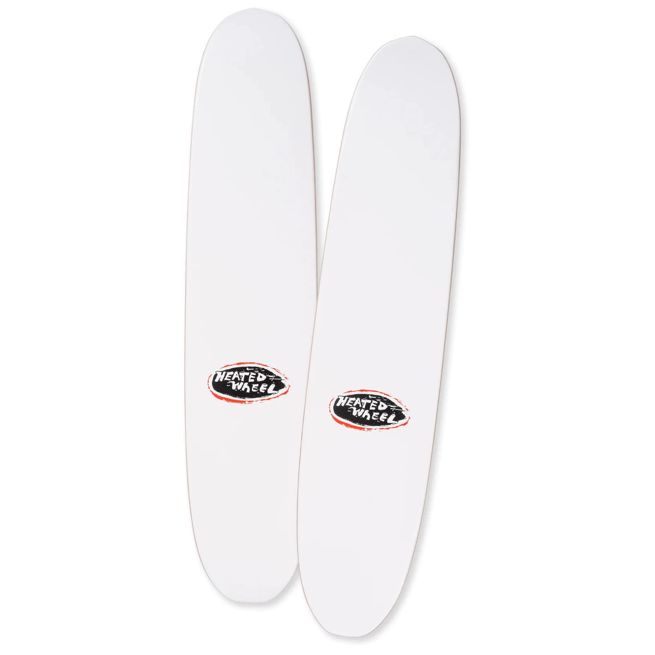The Heated Wheel Skateboard Deck Team Polarizer White 6" X 27.5" Retro Cruiser 1 The Heated Wheel Skateboard Deck Team Polarizer White 6" X 27.5" Retro Cruiser