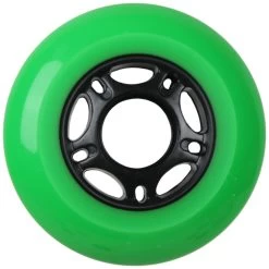 Player's Choice Outdoor Inline Skate Wheels - 76/80 HiLo 89A Green (8-Pack) -Powell Peralta Store IMPORT89A GREEN BACK 66018.1653058442