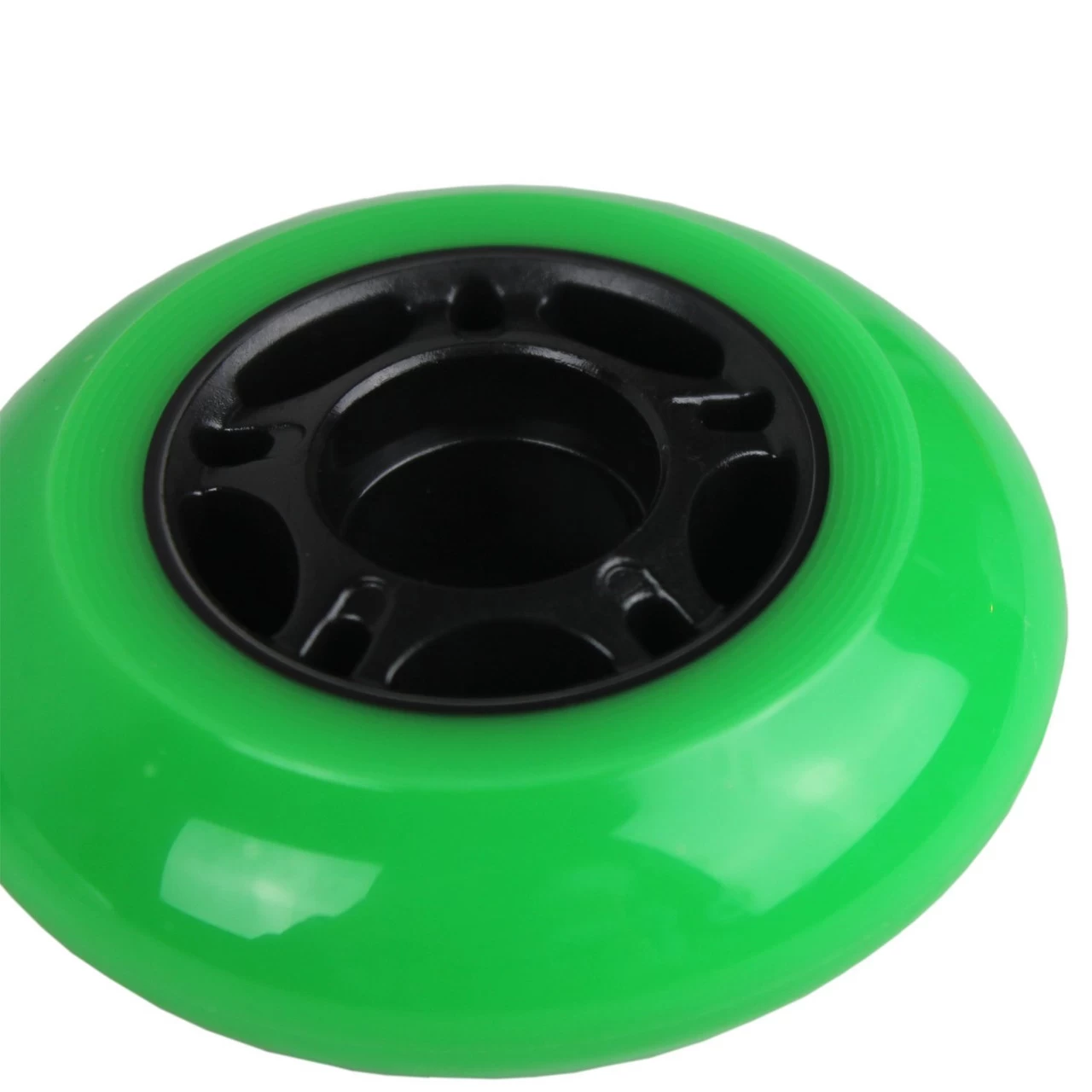 Player's Choice Outdoor Inline Skate Wheels - 72/80 HiLo 89A Green (8-Pack) 5 Player's Choice Outdoor Inline Skate Wheels - 72/80 HiLo 89A Green (8-Pack) - Image 5