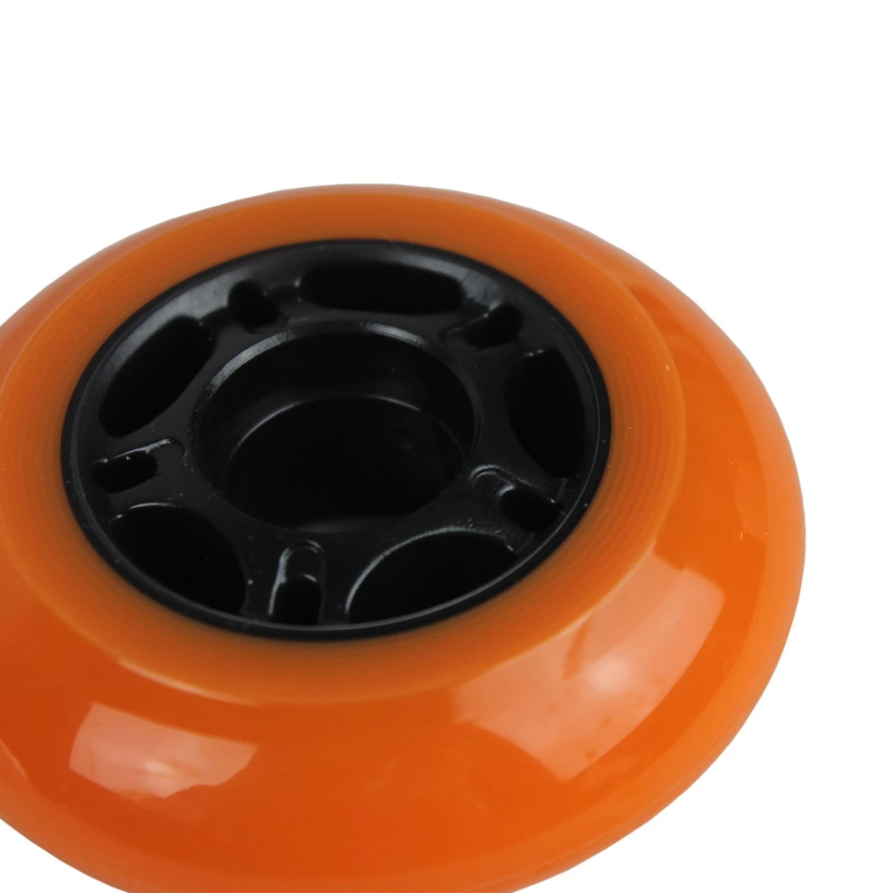 Player's Choice Outdoor Inline Skate Wheels - 72mm 89A Orange (4-Pack) 5 Player's Choice Outdoor Inline Skate Wheels - 72mm 89A Orange (4-Pack) - Image 5