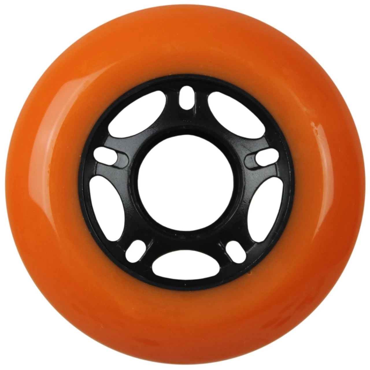 Player's Choice Outdoor Inline Skate Wheels - 72mm 89A Orange (4-Pack) 2 Player's Choice Outdoor Inline Skate Wheels - 72mm 89A Orange (4-Pack) - Image 2