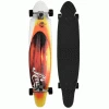 Krown Longboard Complete Kicktail Orange Sunset
