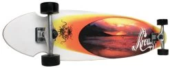 Krown Longboard Complete Kicktail Orange Sunset -Powell Peralta Store KRKT 17 2 96464.1594074385