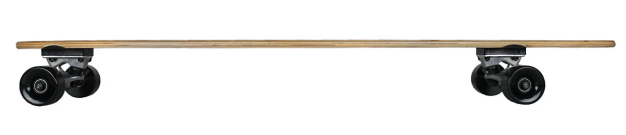 Krown Longboard Complete Pintail Red Flame 2 Krown Longboard Complete Pintail Red Flame - Image 2