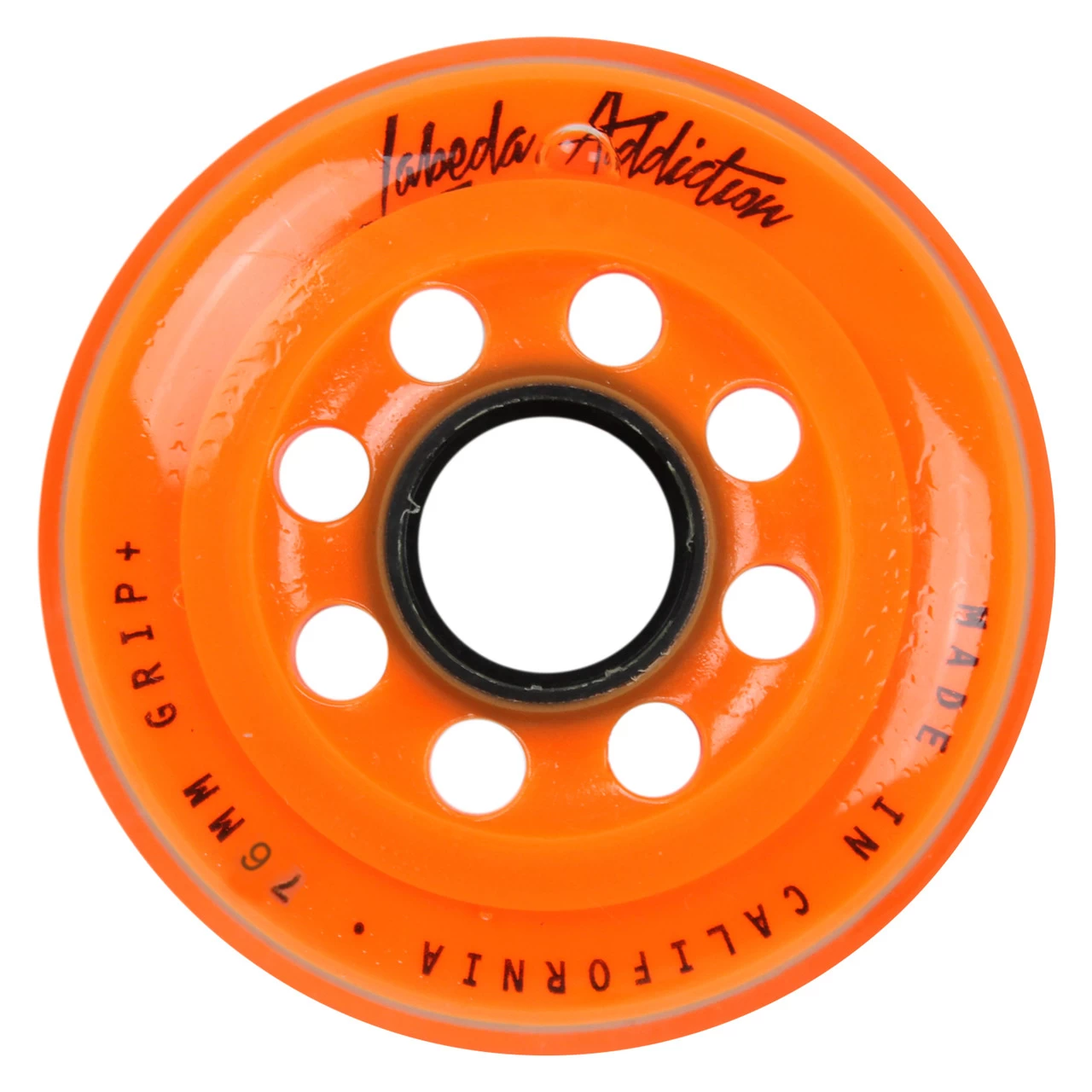 Labeda Roller Hockey Wheels - Addiction 76mm 78A Orange (4-Pack) 2 Labeda Roller Hockey Wheels - Addiction 76mm 78A Orange (4-Pack) - Image 2