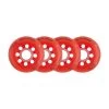 Labeda Roller Hockey Wheels - Addiction 76mm 76A Red (4-Pack)