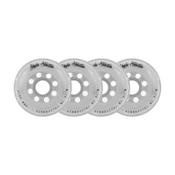 Labeda Roller Hockey Wheels - Addiction 76mm 76A White (4-Pack)