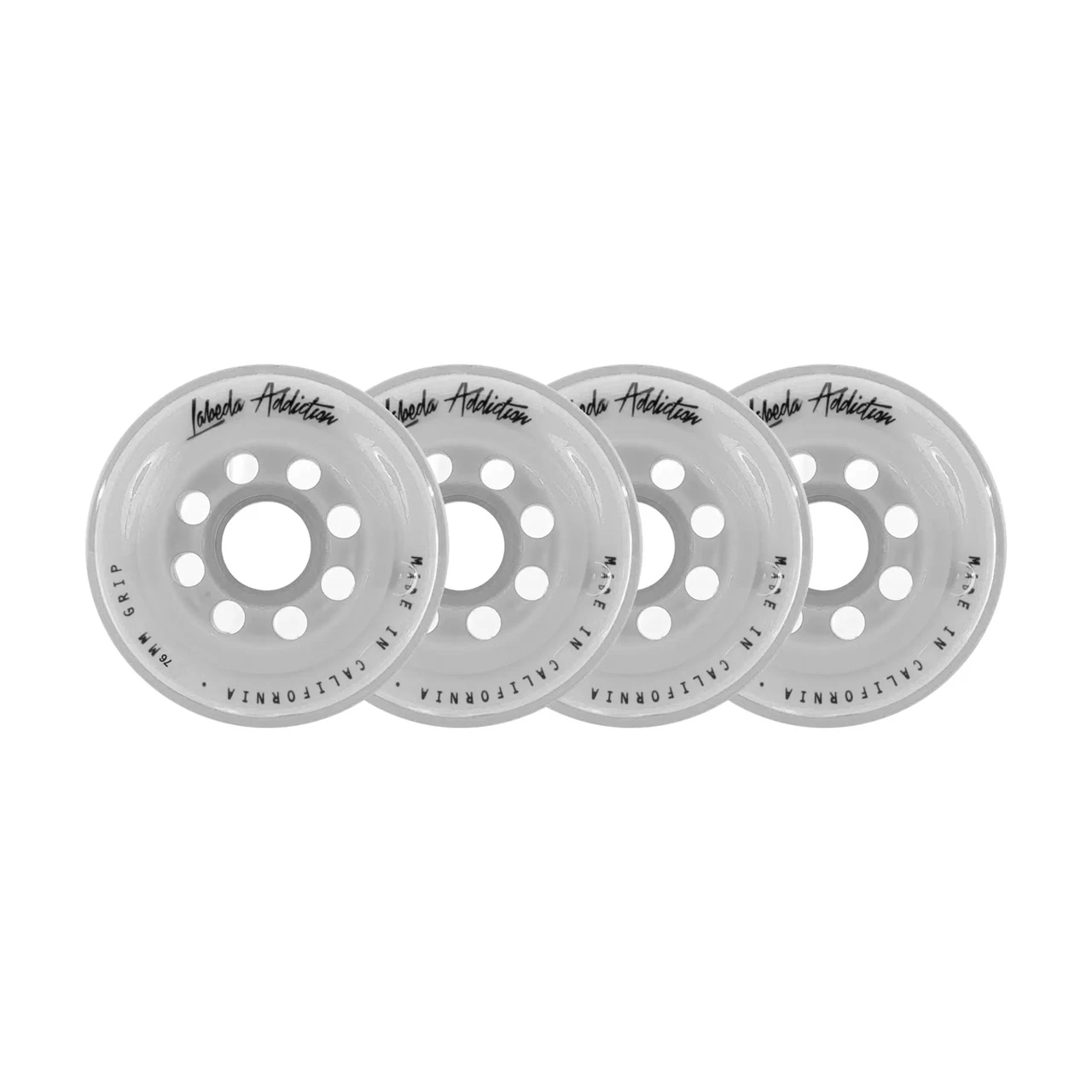 Labeda Roller Hockey Wheels - Addiction 76mm 76A White (4-Pack) 1 Labeda Roller Hockey Wheels - Addiction 76mm 76A White (4-Pack)