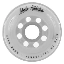 Labeda Roller Hockey Wheels - Addiction 80mm 76A White (Single)