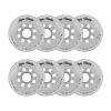 Labeda Roller Hockey Wheels - Addiction 80mm 76A White (8-Pack)