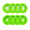 Labeda Roller Hockey Wheels - Gripper Crossover 76/80 HiLo 74A Green (8-Pack)