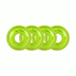 Labeda Roller Hockey Wheels - Millennium Gripper 59mm 74A Green (4-Pack)
