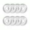 Labeda Roller Hockey Wheels - Millennium Gripper 68mm 74A White (8-Pack)