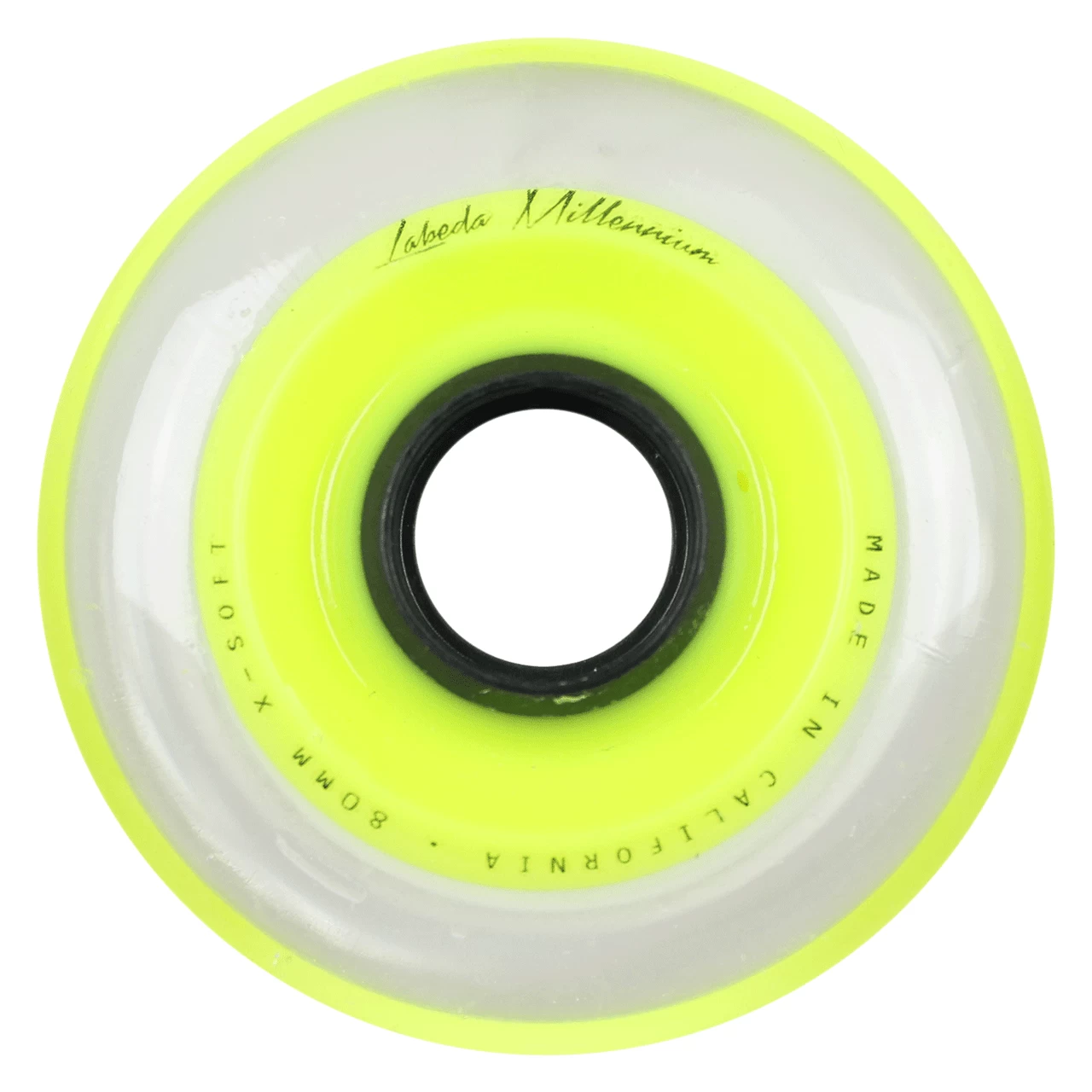 Labeda Roller Hockey Wheels - Millennium Gripper 76/80 HiLo 74A Yellow (8-Pack) 2 Labeda Roller Hockey Wheels - Millennium Gripper 76/80 HiLo 74A Yellow (8-Pack) - Image 2