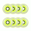 Labeda Roller Hockey Wheels - Millennium Gripper 80mm 74A Yellow (8-Pack)