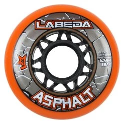 Labeda Roller Hockey Wheels - Asphalt Gripper 68/72 Youth HiLo 85A Orange (8-Pack) -Powell Peralta Store LB GO 72 92 ORG BLK 1 79140.1653068643