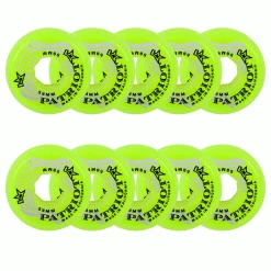 Labeda Roller Hockey Wheels - Patriot Goal 59mm 82A Green (10-Pack)