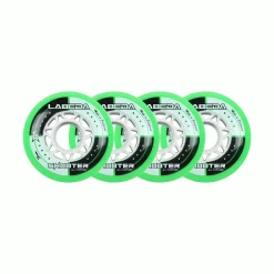 Labeda Roller Hockey Wheels - Shooter 72mm 83A Green (4-Pack)